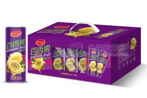 真尚益百香果果味饮料245mlx12罐