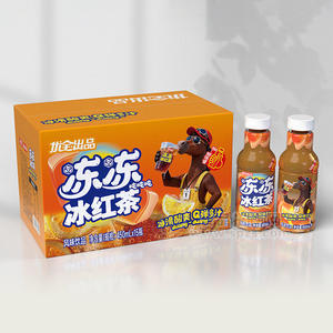 优全出品冻冻冰红茶风味饮品450mlx15瓶