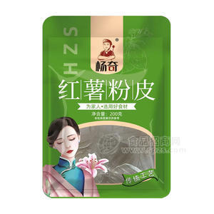 杨奇红薯粉皮干鲜食品200g