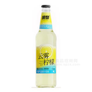 唤燃云雾柠檬气泡果汁饮料520ml