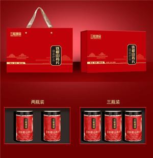 三粒臻品铁棍山药片礼盒780g