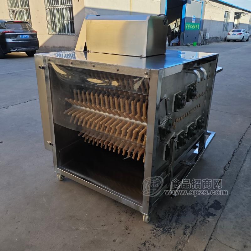 七轴鸽子脱毛机 拔毛机器