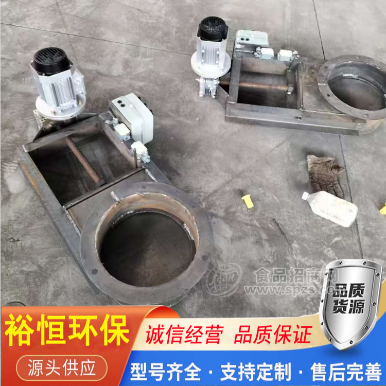 电动池塘污水闸阀手动插板闸板阀