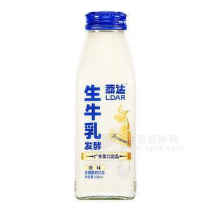 荔达原味生牛乳发酵酸奶饮品328ml