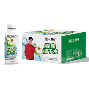 葡口蜂蜜椰子水风味饮料360mlx15瓶