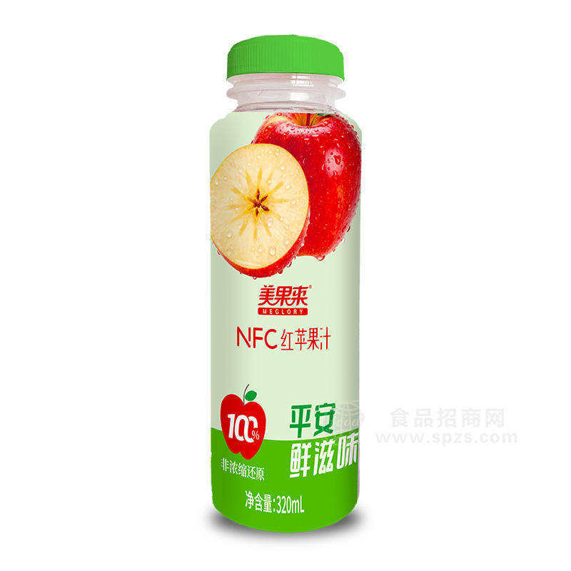 美果来NFC红苹果汁饮料320ml