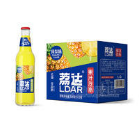 荔达凤梨味果汁汽水风味饮料520mlx12瓶