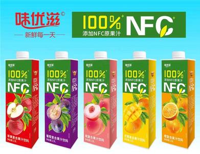 味优滋覆膜方盒果汁
