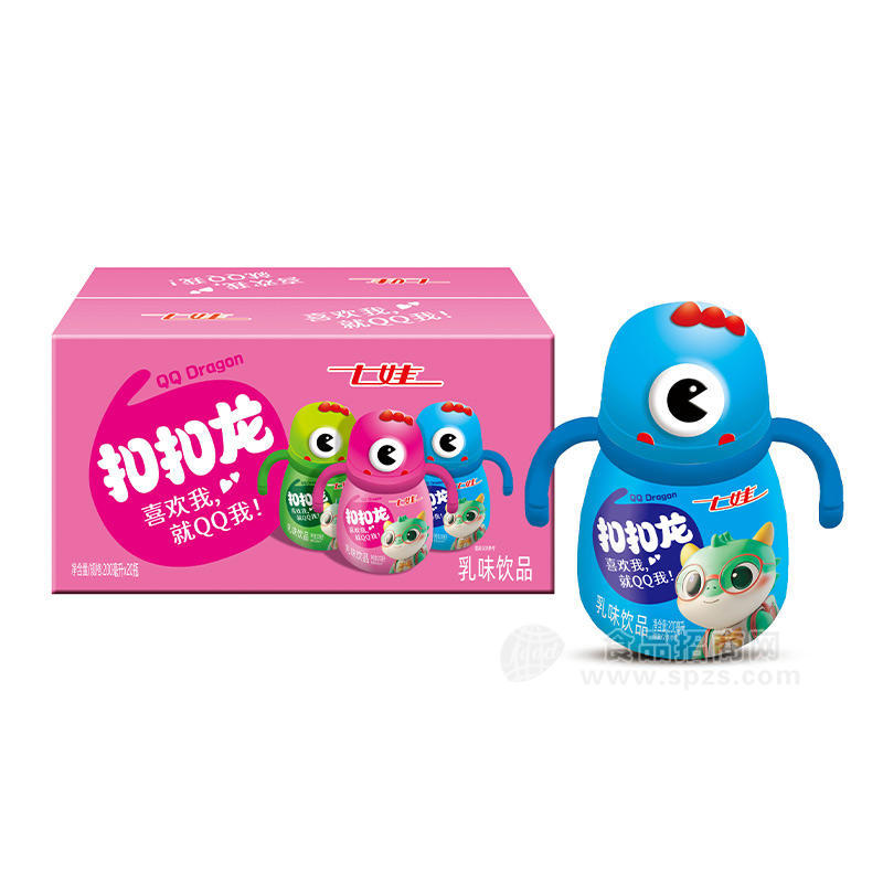 七娃扣扣龙饮品乳味饮料招商200ml