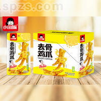 小闲嘴去骨鸡爪柠檬味追剧小零食休闲食品招商盒装
