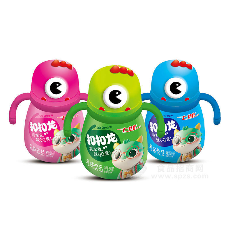 扣扣龙乳味饮品喜欢我就QQ我饮料招商200ml
