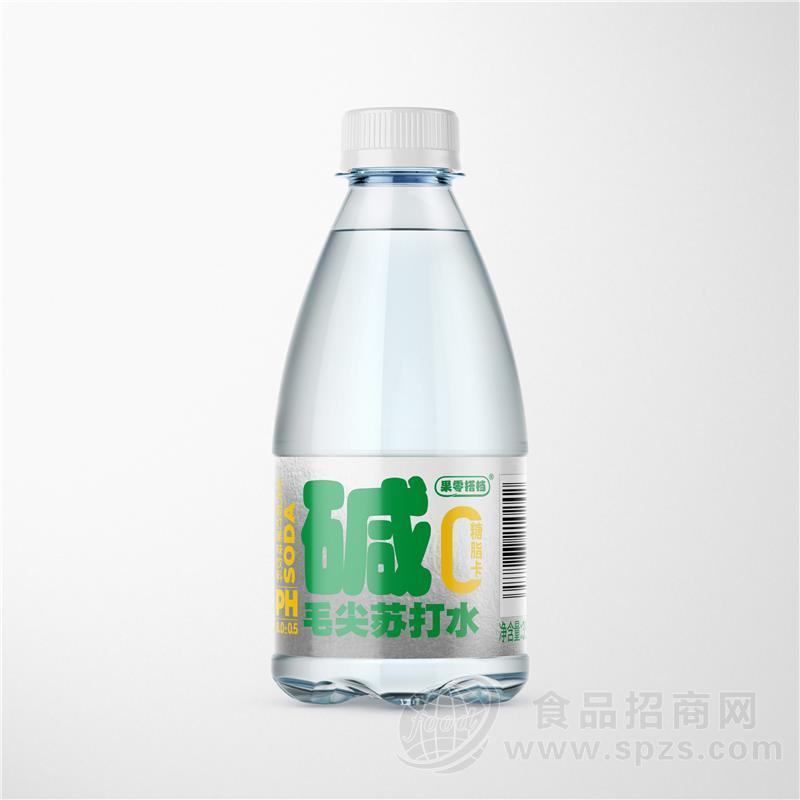 果零搭档弱碱毛尖苏打水355ml瓶装