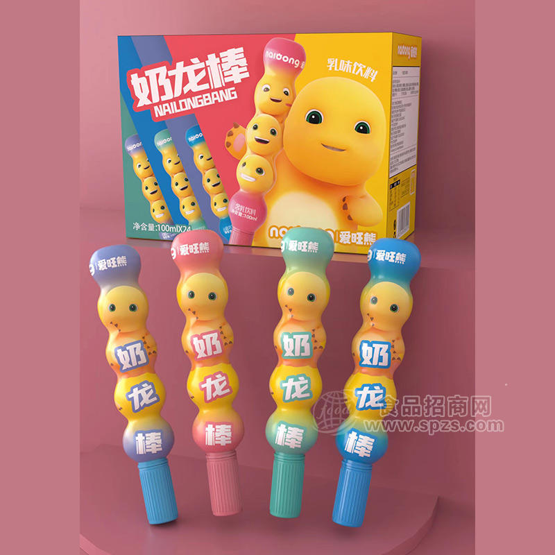 爱旺熊乳味饮料儿童饮品盒装饮料新品上市100ml
