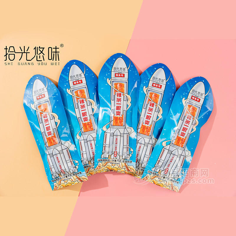 拾光悠味辣条一根爽香辣味辣条飞天辣条散装称重