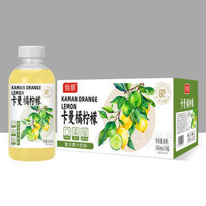 銓順卡曼橘檸檬飲品復(fù)合果汁飲料招商500ml