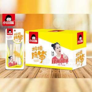 小閑嘴檸檬脆筍經(jīng)典湘味休閑食品小零食招商1×20包