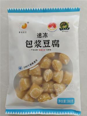 速冻圆个包浆豆腐，