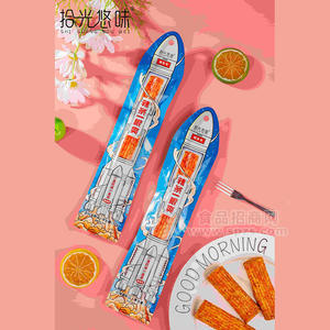 拾光悠味辣條一根爽香辣味辣條趣味辣條65g