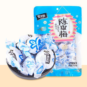 澳米伽陳皮梅涼果類蜜餞零食袋裝招商140g