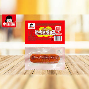 小閑嘴勁道勁脆親嘴腸休閑食品追劇小零食袋裝