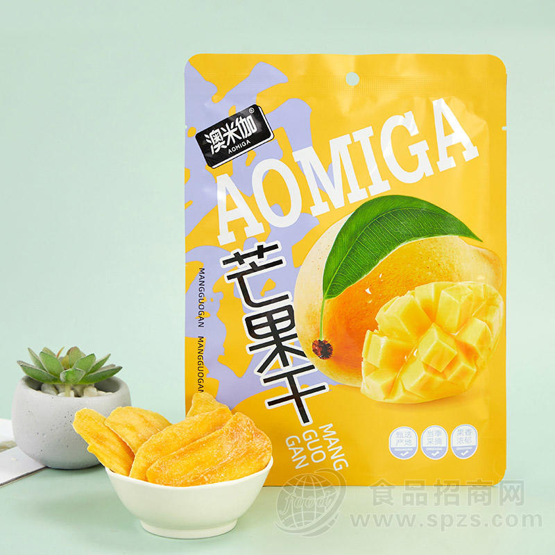 澳米伽芒果干休闲零食果脯袋装招商