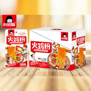 小闲嘴嘴火鸡粉鲜香追剧食品休闲小零食32g×20包