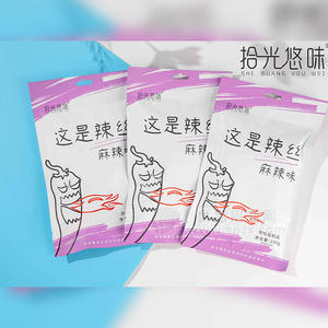 拾光悠味這是辣絲?麻辣味彩包調(diào)味面制品休閑食品100g