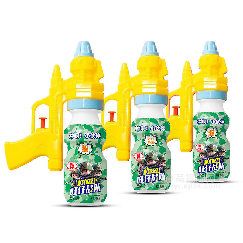 旺仔旺仔战队拼装饮料进口奶源风味饮品招商200ml