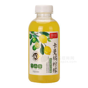 豫浪鑫卡曼橘檸檬復(fù)合果汁飲料500ml