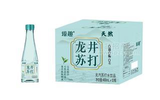 臻趣龍井蘇打水400ml