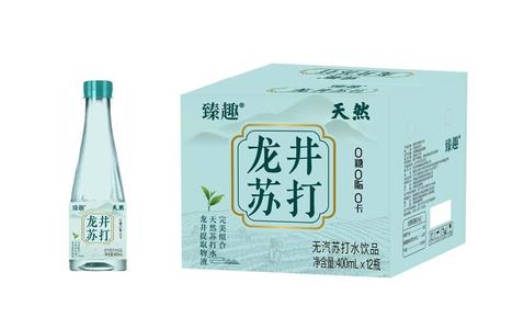 臻趣龙井苏打水400ml