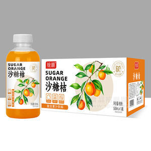 銓順砂糖桔益生元復(fù)合果汁飲料箱裝飲品500ml