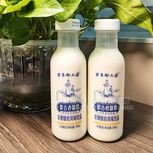 百年椰正香蒙古老酸奶發(fā)酵酸奶風(fēng)味飲品380g