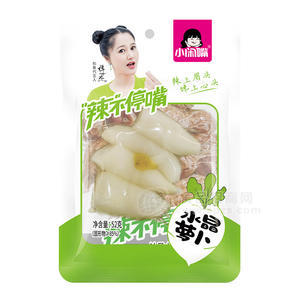 小閑嘴水晶蘿卜追劇零食休閑食品招商52g