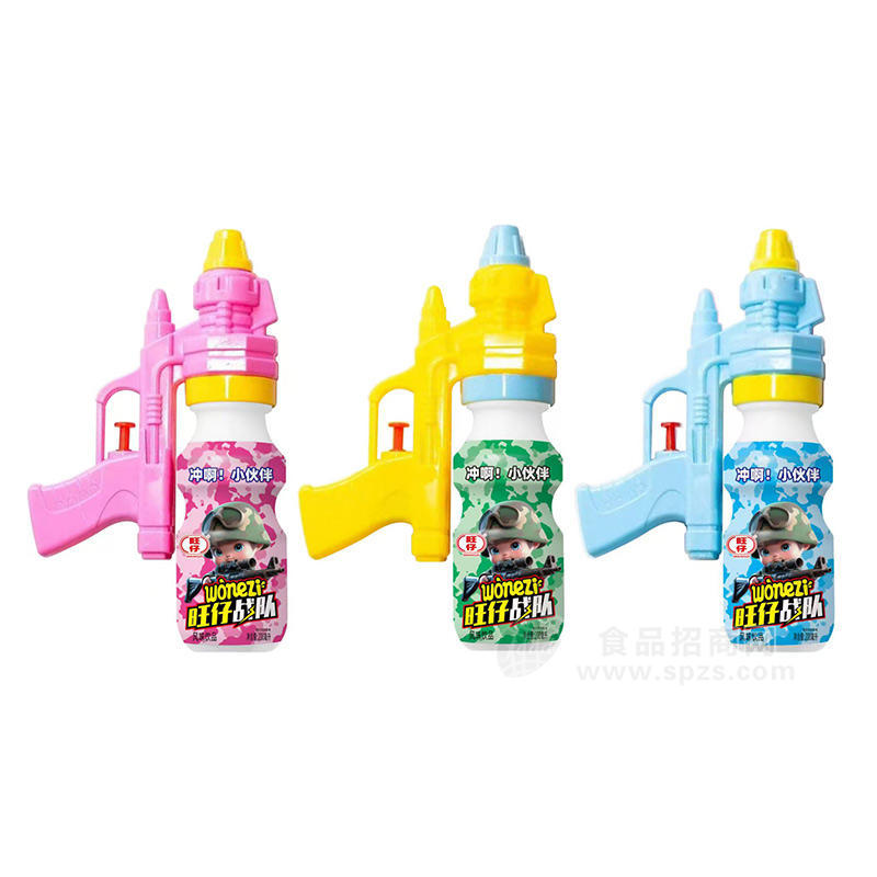 旺仔旺仔战队玩具饮料风味饮品招商200ml
