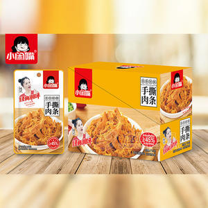 小閑嘴手撕肉條追劇食品休閑小零食15g×20包