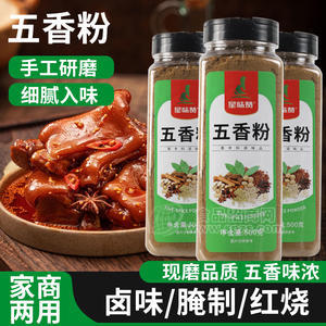 五香粉調(diào)味料家用商用炒菜調(diào)料鹵菜料燉菜調(diào)料燒烤料腌制香腸包子