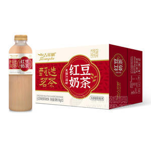 吉祥樹(shù)無(wú)菌冷灌裝紅豆奶茶風(fēng)味飲料700gx15瓶