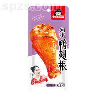 小闲嘴黑鸭味湘味鸭翅根休闲食品追剧零食40g
