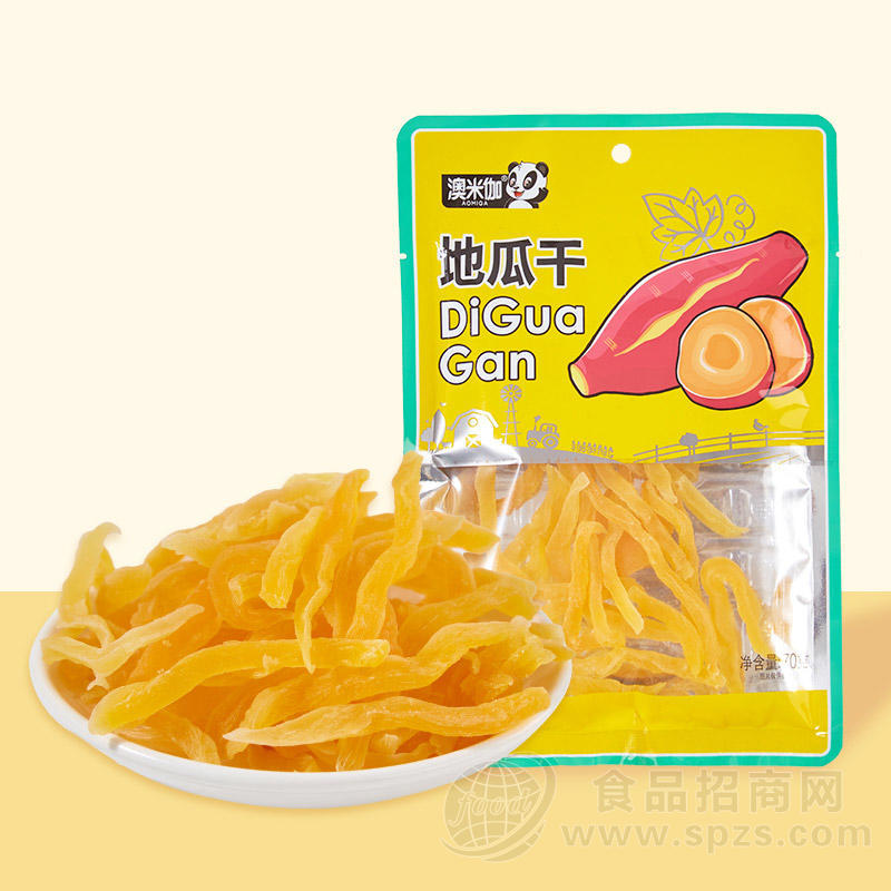 澳米伽地瓜干蜜饯果脯袋装招商70g