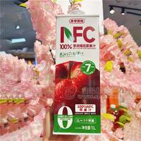 果零搭檔NFC蘋果汁100%非濃縮還原果汁1L餐飲裝