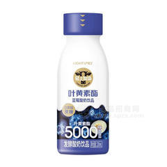 轻上牧场叶黄素酯蓝莓酸奶饮品招商220ml