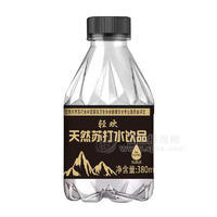 輕歡天然蘇打水飲品飲料招商380ml