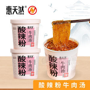 惠天然牛肉湯酸辣粉方便食品廠家招商