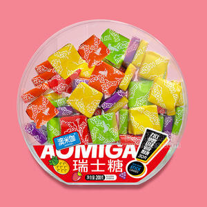 澳米伽瑞士糖小零食糖果軟糖招商200g