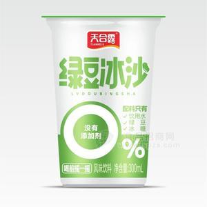 天合露綠豆冰沙風(fēng)味飲料飲品招商300ml