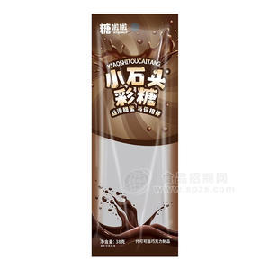 糖啦啦小石頭彩糖休閑食品38g