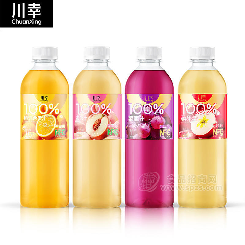 川幸100%果汁NFC飲品飲料廠(chǎng)家招商1L