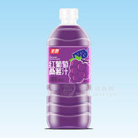 圣普紅葡萄桑葚汁復(fù)合果汁飲料飲品招商1L