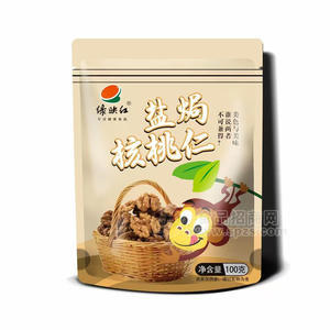 綠映紅鹽焗核桃仁干果休閑食品100g